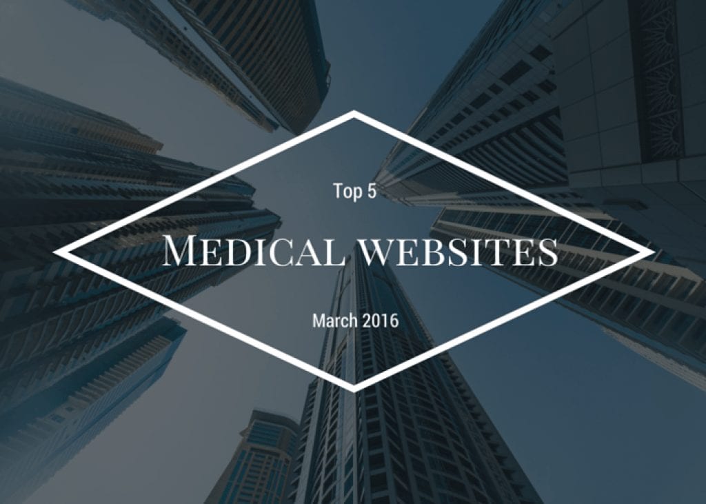 Top 5 modern medical websites