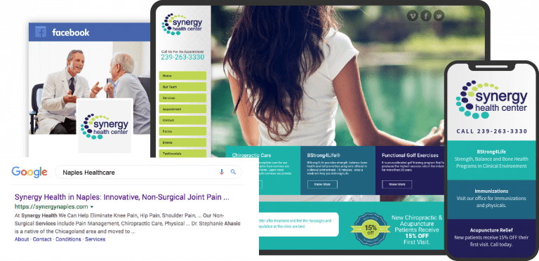 Custom Healthcare Website Custom Featured Image