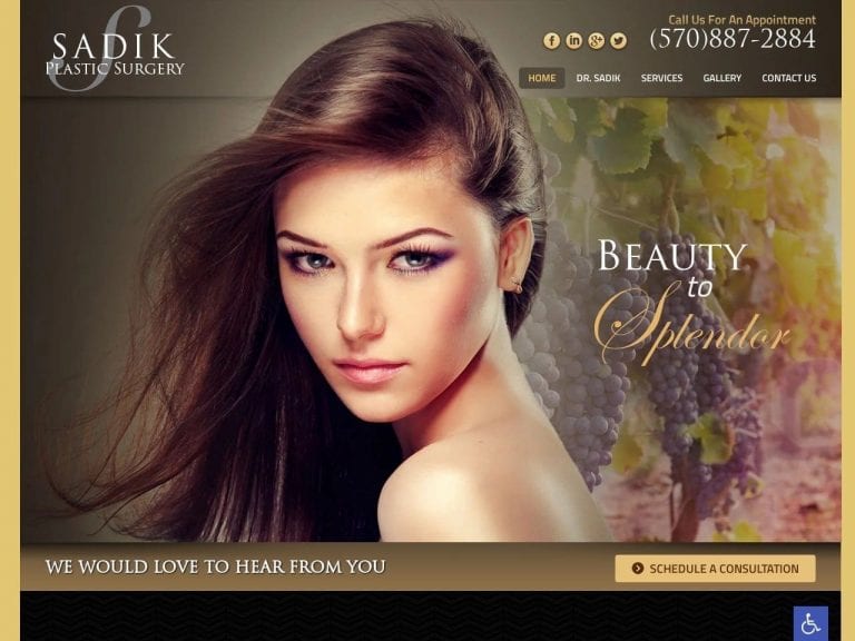 sadik plastic surgery site