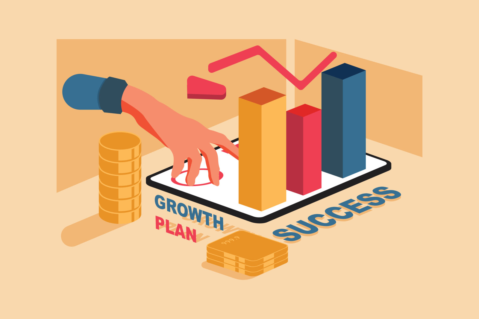 Growth And Success Chart