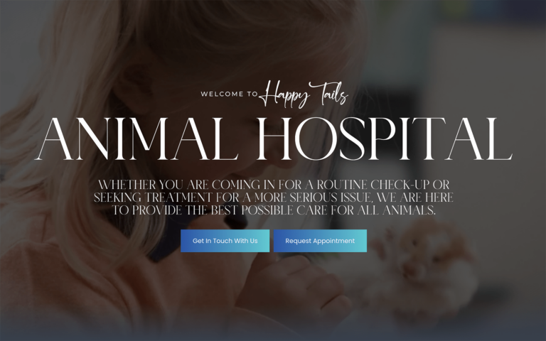 Animal Hospital Website